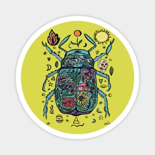 Mystic beetle Magnet